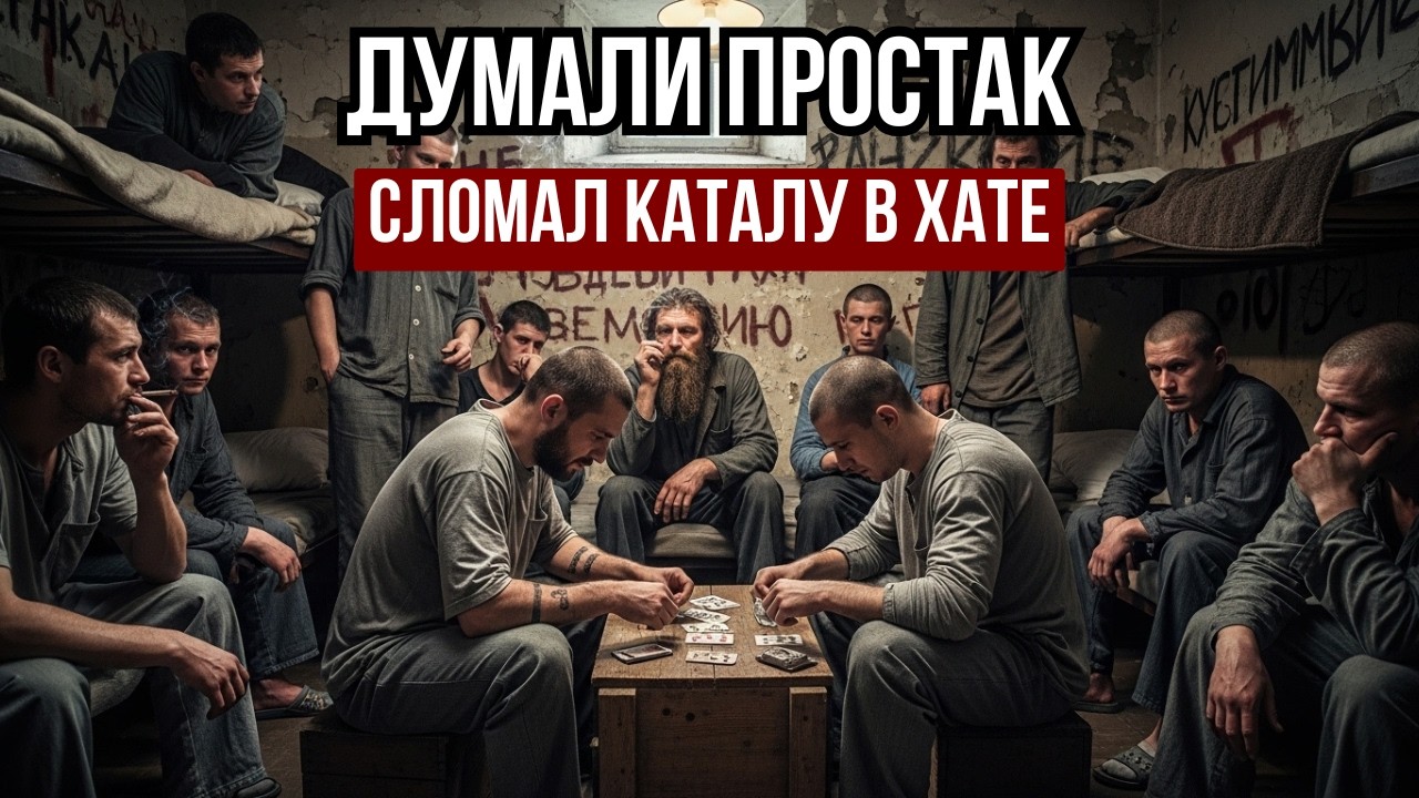 СМОТРЯЩИЙ НЕ ЗНАЛ, С КЕМ СЕЛ ИГРАТЬ В КАРТЫ: Зэки Думали Простак, А Оказался Гением Математики