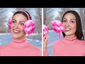 Candy Sneaking Hacks You Didn&#39;t Know 🍫🍭👀 Amazing Winter Tricks