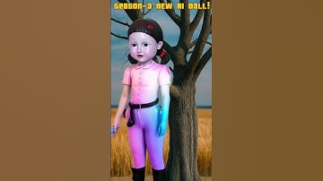 Squid Game AI Suggested New Doll for Season 3 #squidgame #squidgame2 #ai