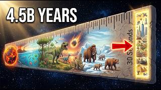 4.5 Billion Years of Earth. Humans Are the Last 30 Seconds.