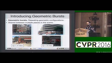 Large-Scale Location Recognition and the Geometric Burstiness Problem