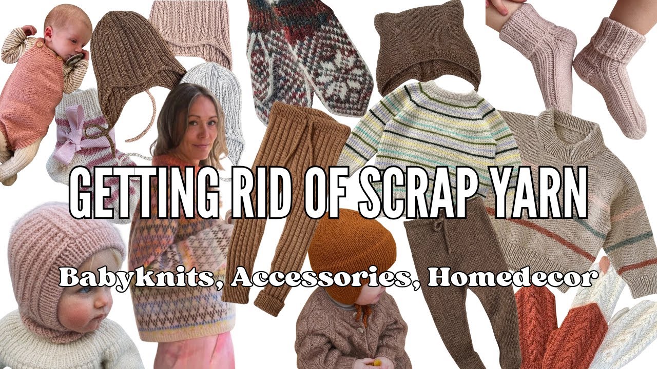 How I'm getting Rid Of My Stash Yarn - Stash Down 2025