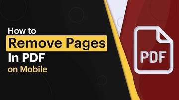 How To Delete Pages In PDF on Mobile (Remove Pages from PDF)
