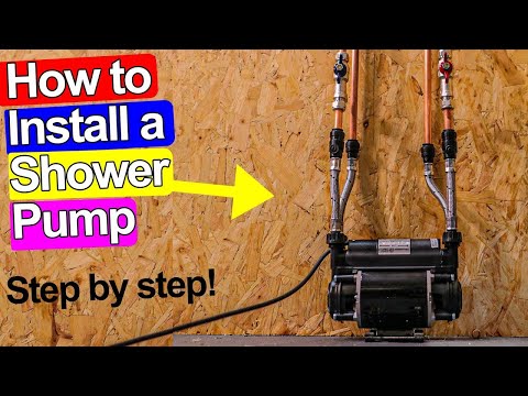 HOW TO FIT A SHOWER PUMP - Stuart Turner Showermate Review