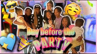 THE DAY BEFORE JAALIYAH'S BIRTHDAY PARTY (HAPPY BIRTHDAY)