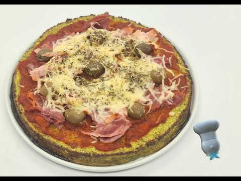 Healthy broccoli pizza recipe