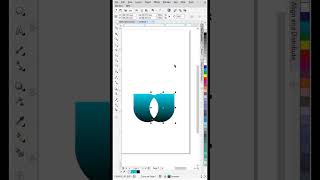 How to create flower logo design in Coreldraw #skgraphic #shorts #coreldraw