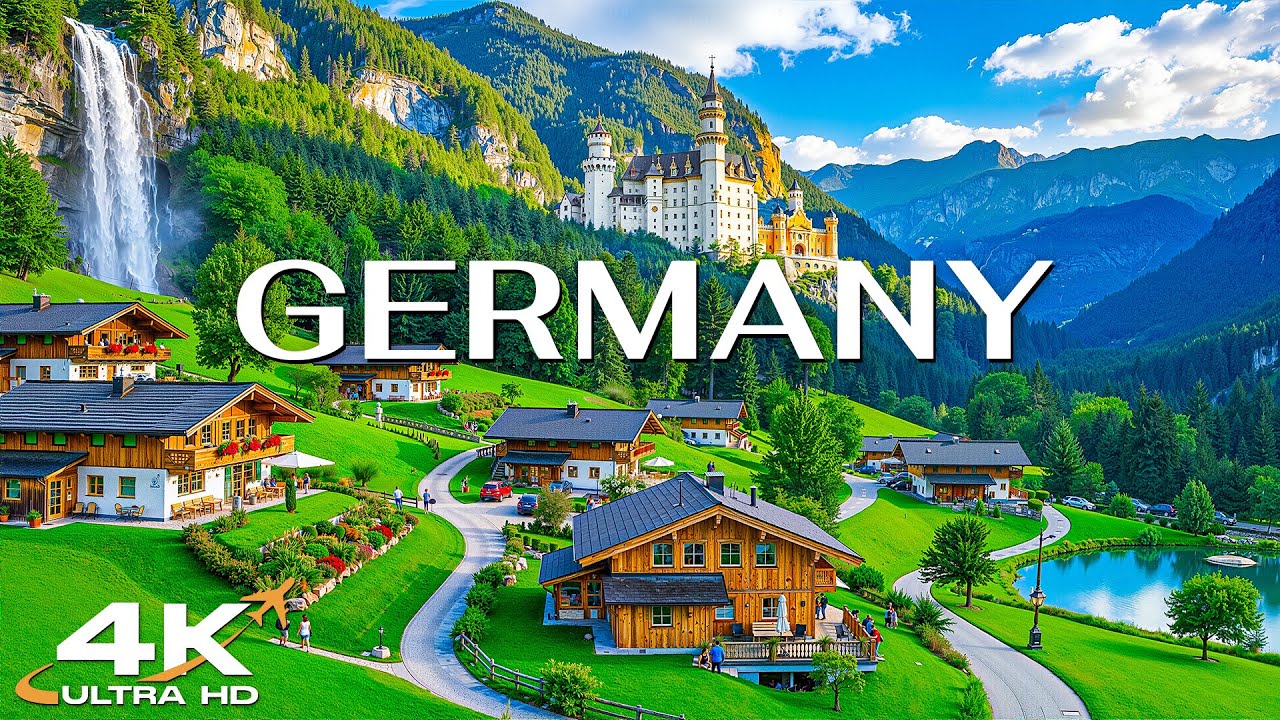 Germany Scenic Nature 4K 🇩🇪 | Forests, Mountains & Timeless Landscapes