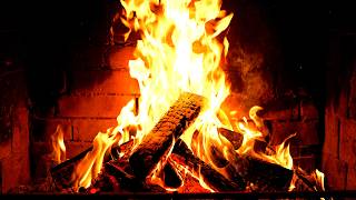 🔥 Fireplace 4K UHD! Fireplace with Crackling Fire Sounds. Fireplace Ambience