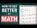 How to get better at math