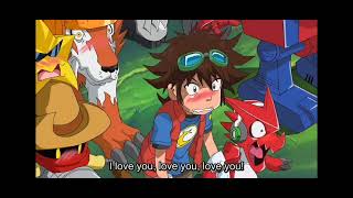 DIGIMON Xros Wars - The Heroes Are Embarrassed Of Lilamon's Love Love Dance!