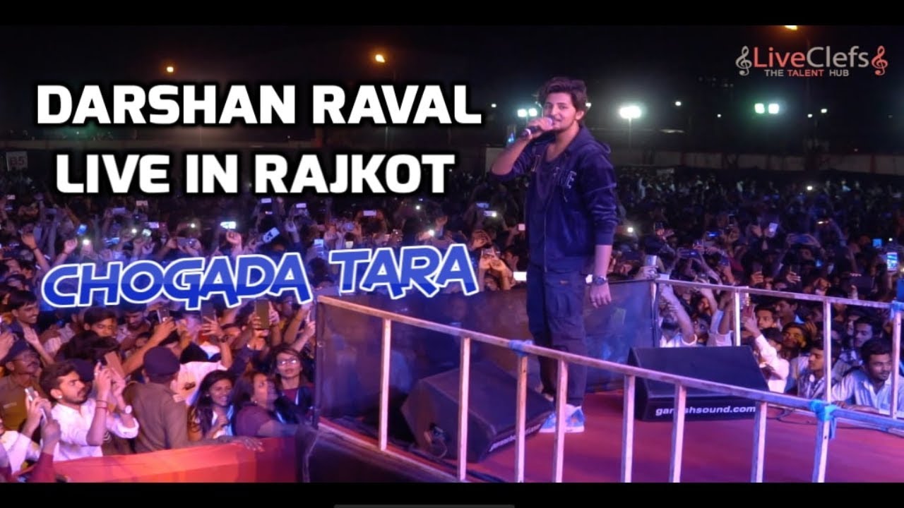 Darshan Raval Live in Rajkot 2019  Chogada  LiveClefs