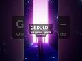 Geduld