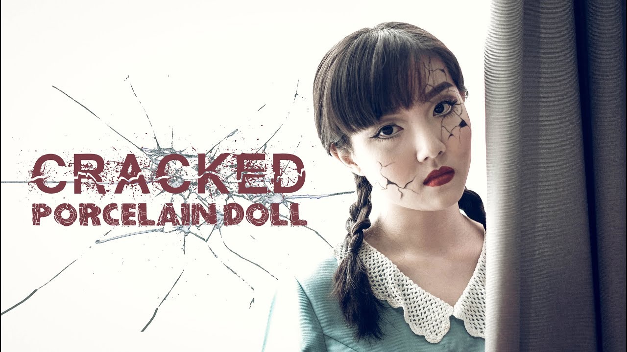 CRACKED PORCELAIN DOLL MAKEUP TUTORIAL | Evelyn Ye - YouTube