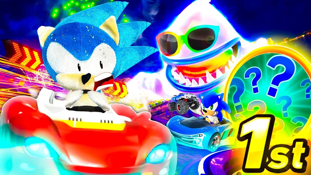 SuperSonicBlake: Classic Sonic Racing Crossworlds!