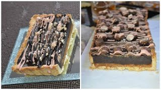 tarte au chocolat réussie/ أحسن و أسهل طورطة بالشكلاط و الكراميل