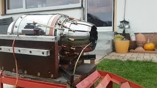 Handmade Jet Engine - Alive Again And Check New Nozzle Design