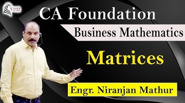 CA Foundation Business Mathematics Classes By Er. Niranjan Mathur I Scanner Classes I Paper 3