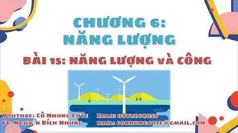Demo Vật lí 10 CTST - Bài 15. Năng lượng và công.