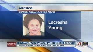 Cops: Mom admits she broke baby's legs