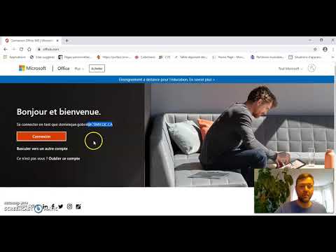 comment accéder à O365 et à OUTLOOK courriel