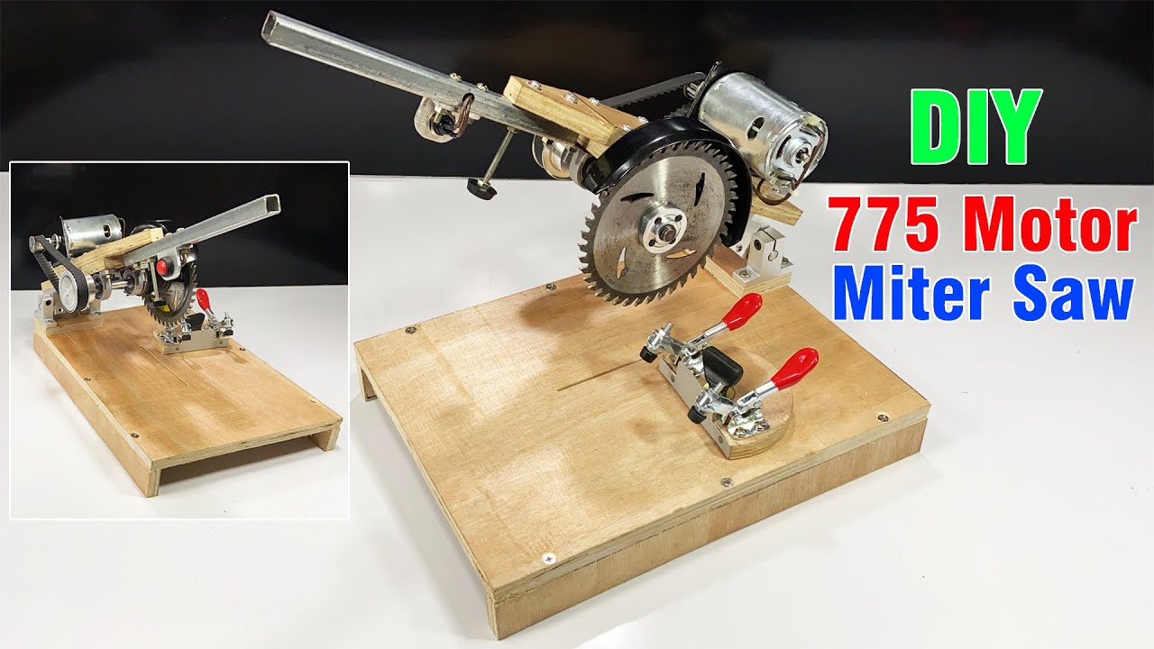 775 Motor Miter Saw DIY Saw 775 Motor YouTube