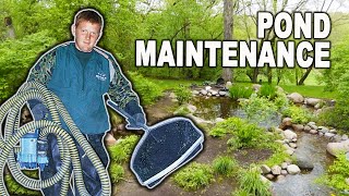 How to Maintain a Pond - Routine Pond Maintenance