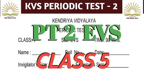Kvs class 5 evs pt2 sample paper 2023 #class5 #evs #ncrt #kvexam #pt2 #kvsamplepaper #cbse @kvs360