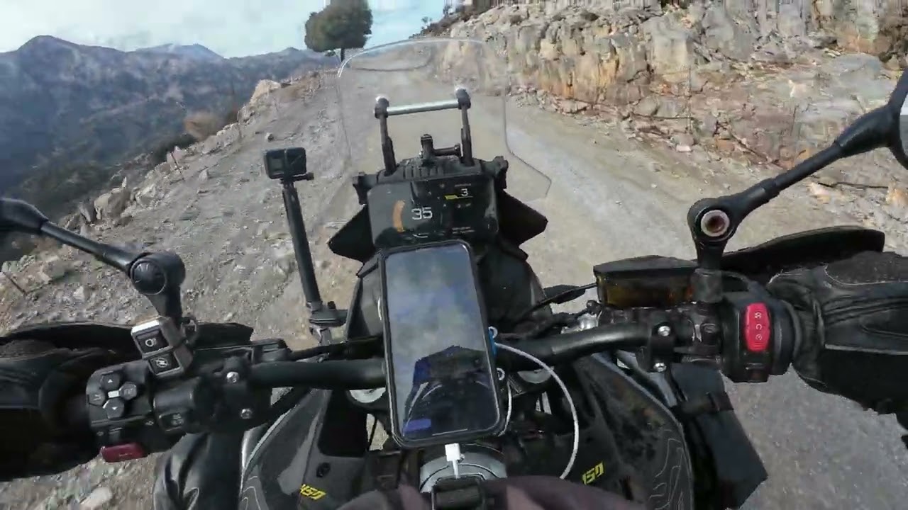 Cf Moto 450 MT Adv ride from Knossos to Anogia Crete