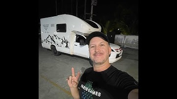 Стрим с автодома на заправке!)