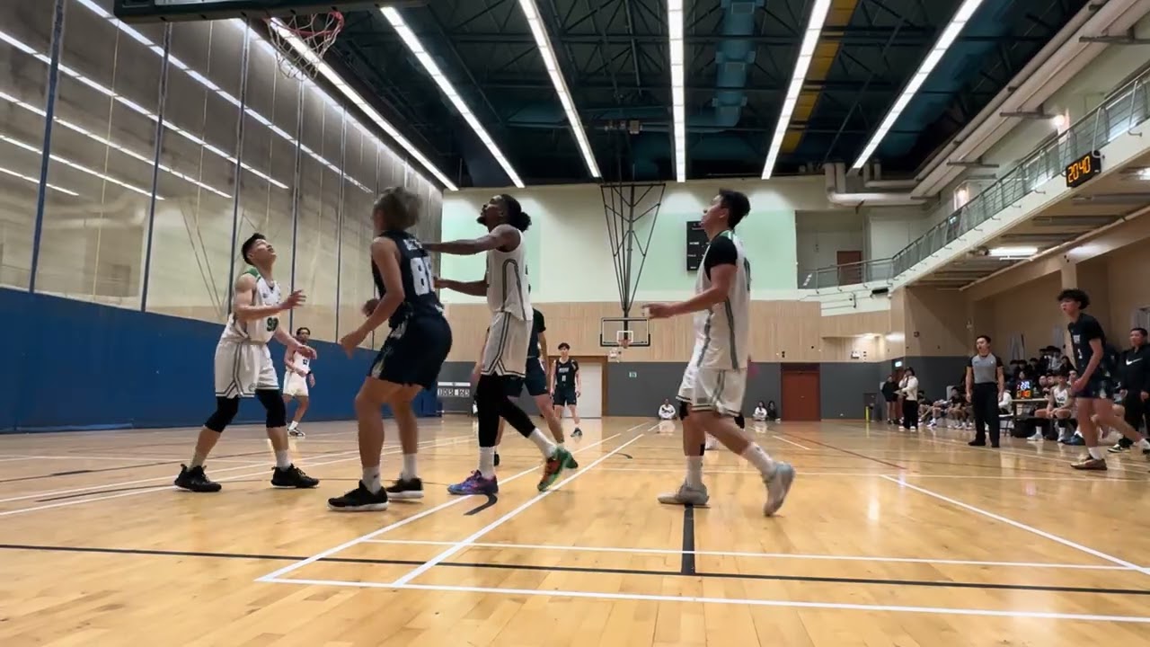 甲二 愉園（白） vs 建龍飛馬（黑）  Q4 ｜2025香港籃球聯賽