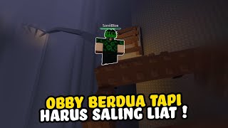 OBBY TAPI HARUS SALING TATAP MUKA KALO ENGGA AUTO MENINGGOY!! | Roblox Indonesia