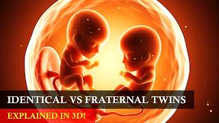 Identical vs Fraternal Twins | How Twins Are Made (3D Medical Animation)