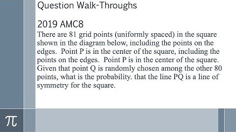 2019 AMC8 Question 6 - Walkthrough