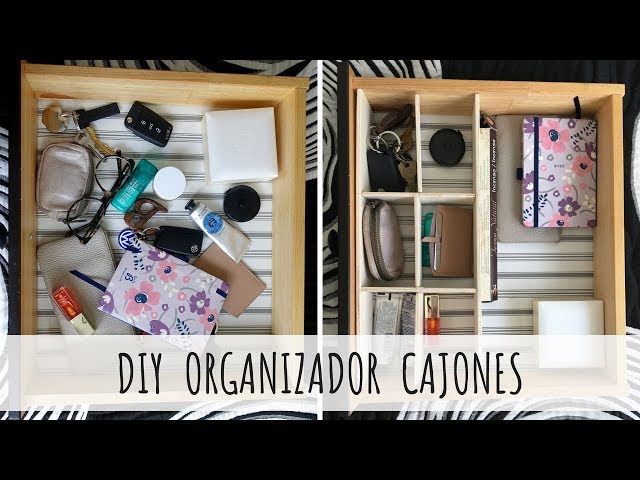 DIY organizador de cajones y propósitos de año nuevo  Organizador de  cajones, Organizadores, Organizadores diy