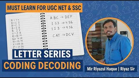 💡 A–Z Number Codes for Letter Series | Must-Learn Concept in Coding & Decoding | Mir Riyazul Haque