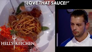 Gordon Ramsay Loves Franks Pasta Sauce Hells Kitchen