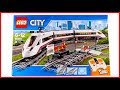 LEGO 60051 City High-Speed Passenger Train Speed Build