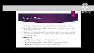 Modeling Concepts: Static vs Dynamic, Continuous vs Discrete & Deterministic vs Stochastic Explain