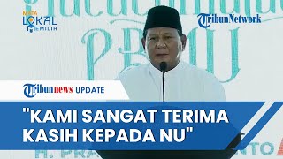 [FULL] Sambutan Prabowo di Halal Bihalal PBNU, Sampaikan Terima Kasih ke NU yang Dukung Pemerintahan