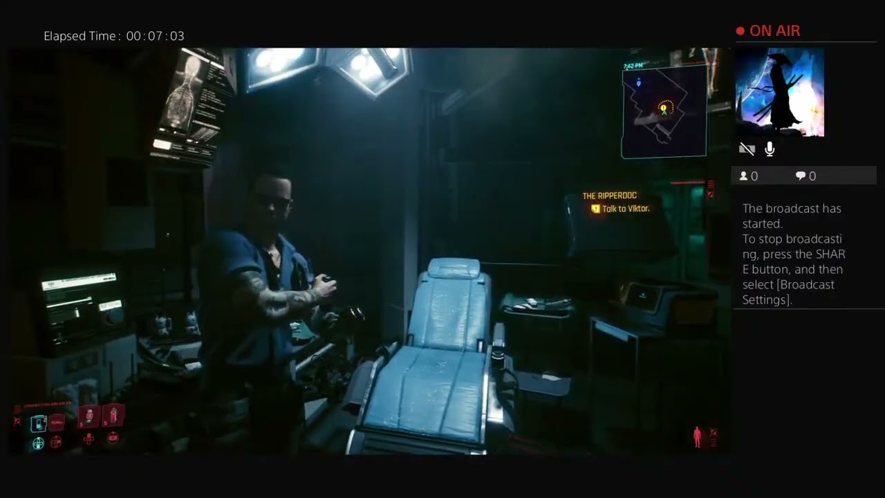 CYBERPUNK 2077 - LonleySamurai-JH's Live PS4 Broadcast prt 2