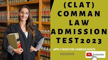 CLAT 2023 Admission| CLAT 2023 Important Dates| CLAT Official| Important Instructions #clat2023 #