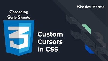 CSS Tutorial for beginners in Hindi #50 | CSS Custom Cursors