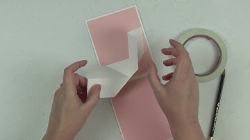 Stamperia Wonderland 7x7 Mini Album Tutorial Part 4: Creating the pop up mechanism