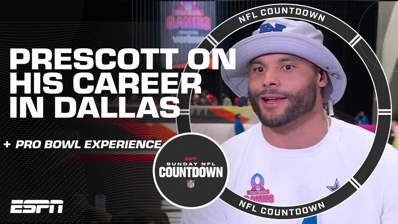'My best is coming ahead' - Dak Prescott talks about his journey with the Cowboys | NFL Countdown