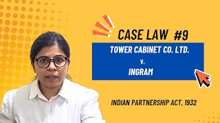 Tower Cabinet v. Ingram (1949) | He Left the Partnership, his Name Didn't