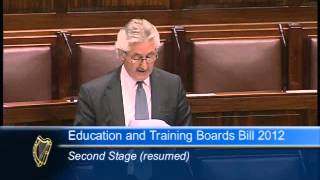 Play video: Michael Conaghan TD speaking on the Education and Training Boards Bill