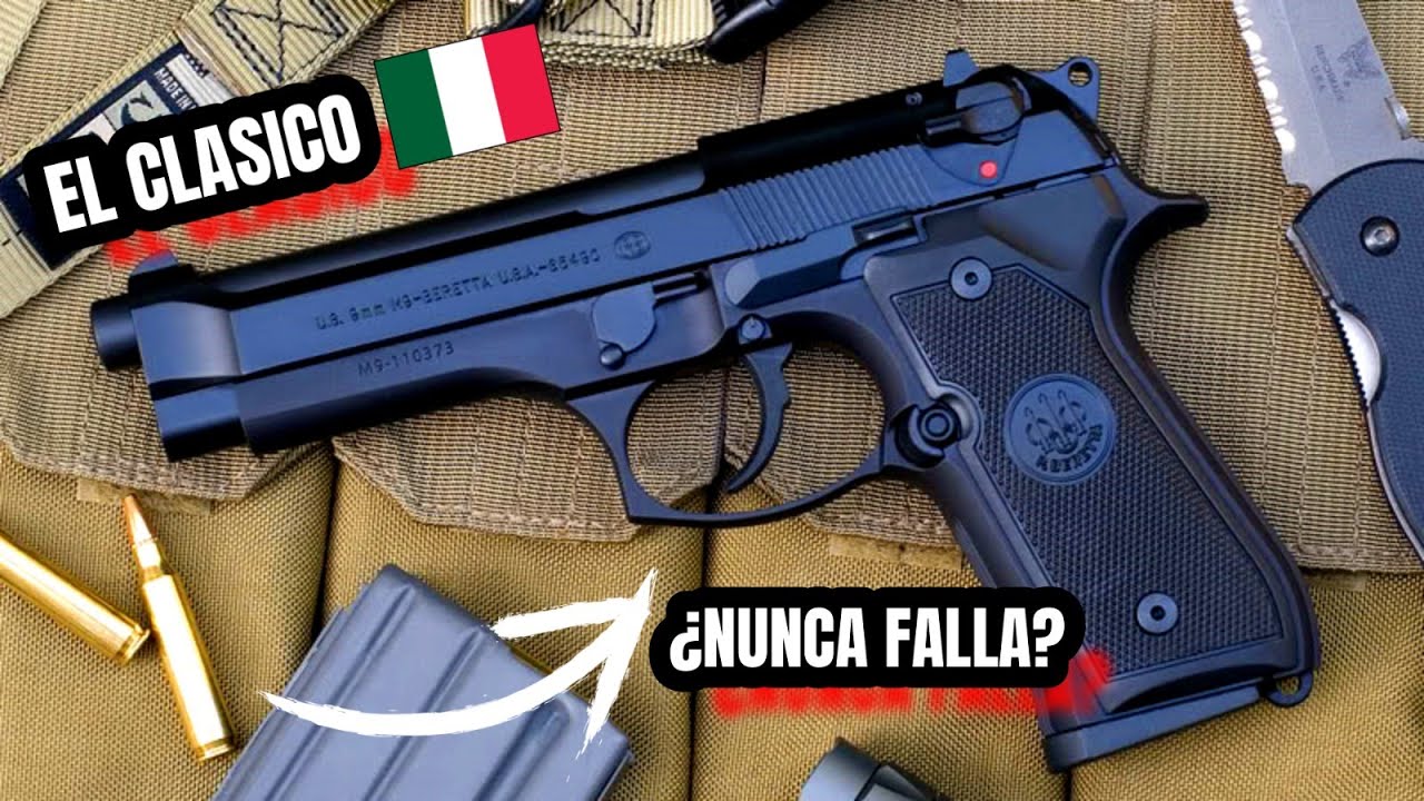 Pistola Beretta 92 ¿Qué la hizo exitosa?