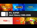 RTL SUPER Ident History 1995 2026 