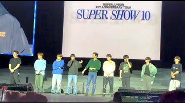 251014 SUPER JUNIOR SS10 In Monterrey | Soundcheck 